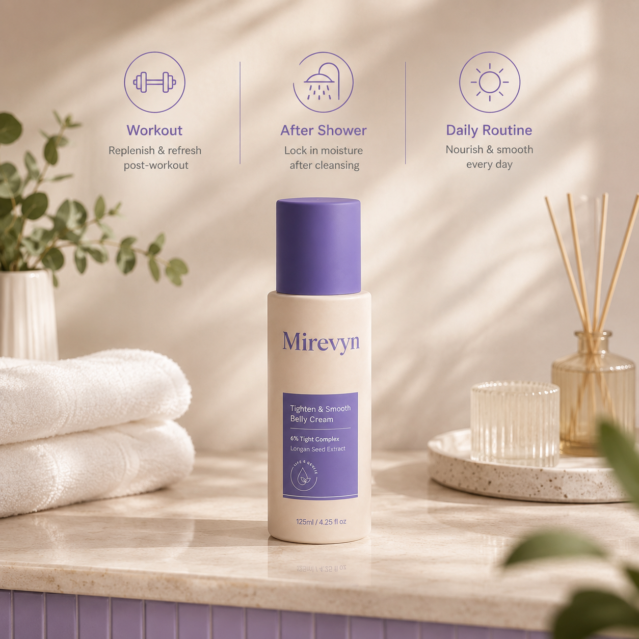 Mirevyn Tighten & Smooth Belly Firming Cream