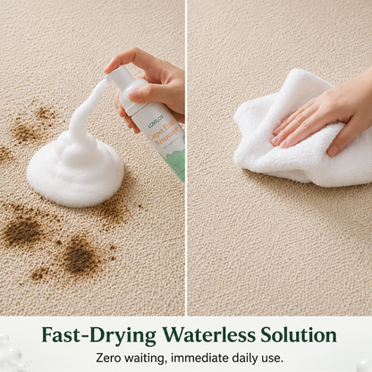 ✨ Instant Waterless Cleaning Foam for Carpet & Fabric 🧼