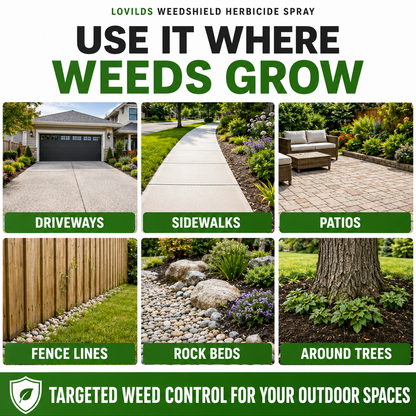 🌿🔥 LOVILDS Fast-Acting Weed Control Spray 💦⚡