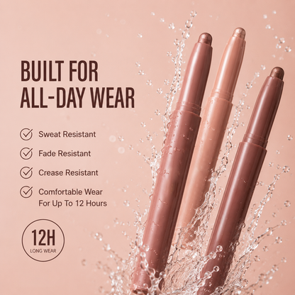 SkinProQ GlideCream Eye Stick | Creamy Eyeshadow Stick for Effortless, Blendable Eye Looks