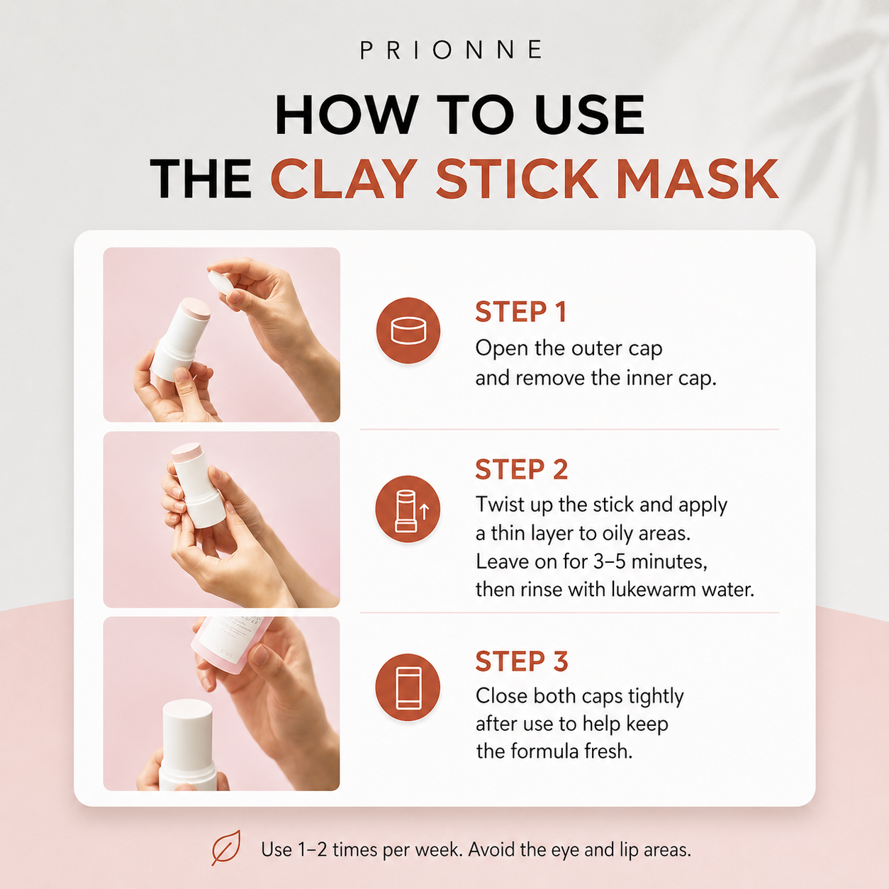 Prionne® Pore Reset Clay Stick Mask