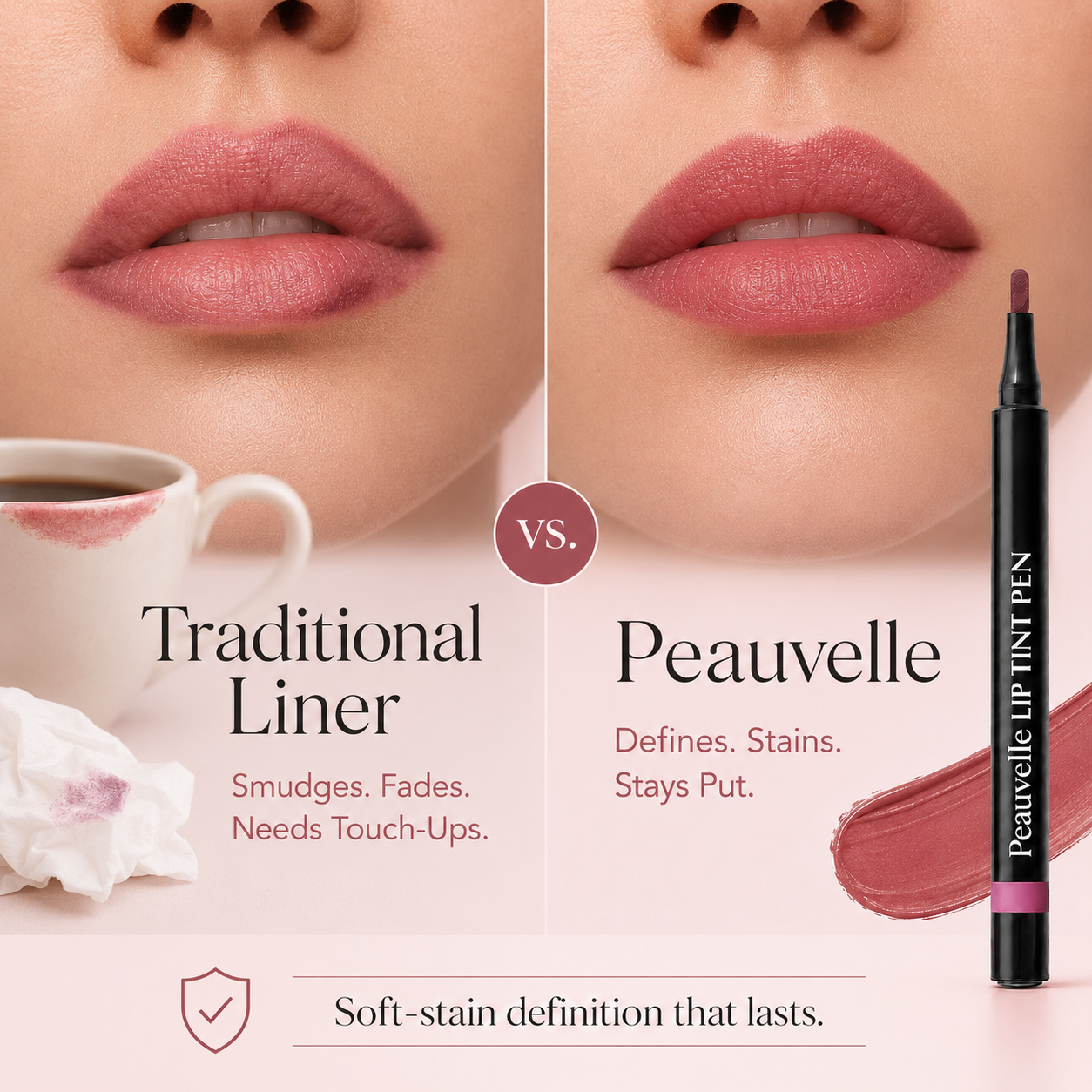 Last Day Buy 1 Get 1 Free⏳ Peauvelle Soft-Stain Lip Liner
