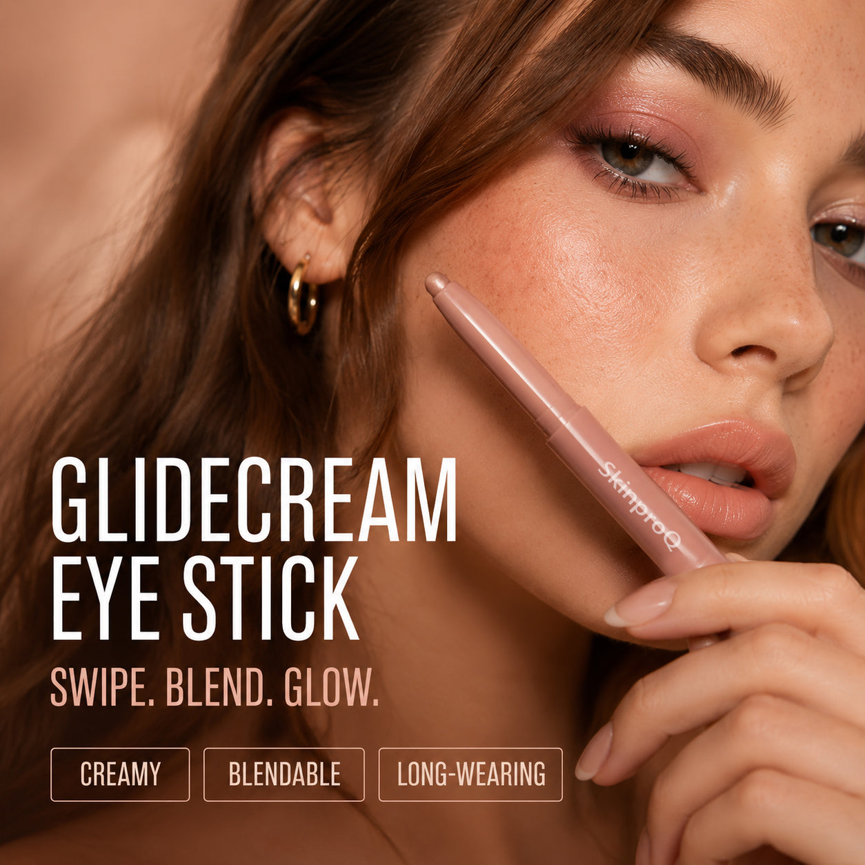 SkinProQ GlideCream Eye Stick | Neutral & Multi-Chrome Eyeshadow Stick