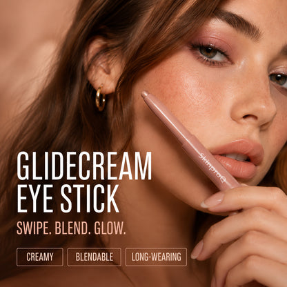 SkinProQ GlideCream Eye Stick | Neutral & Multi-Chrome Eyeshadow Stick