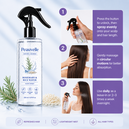 💗Peauvelle Rosemary Hair Care Spray 💧
